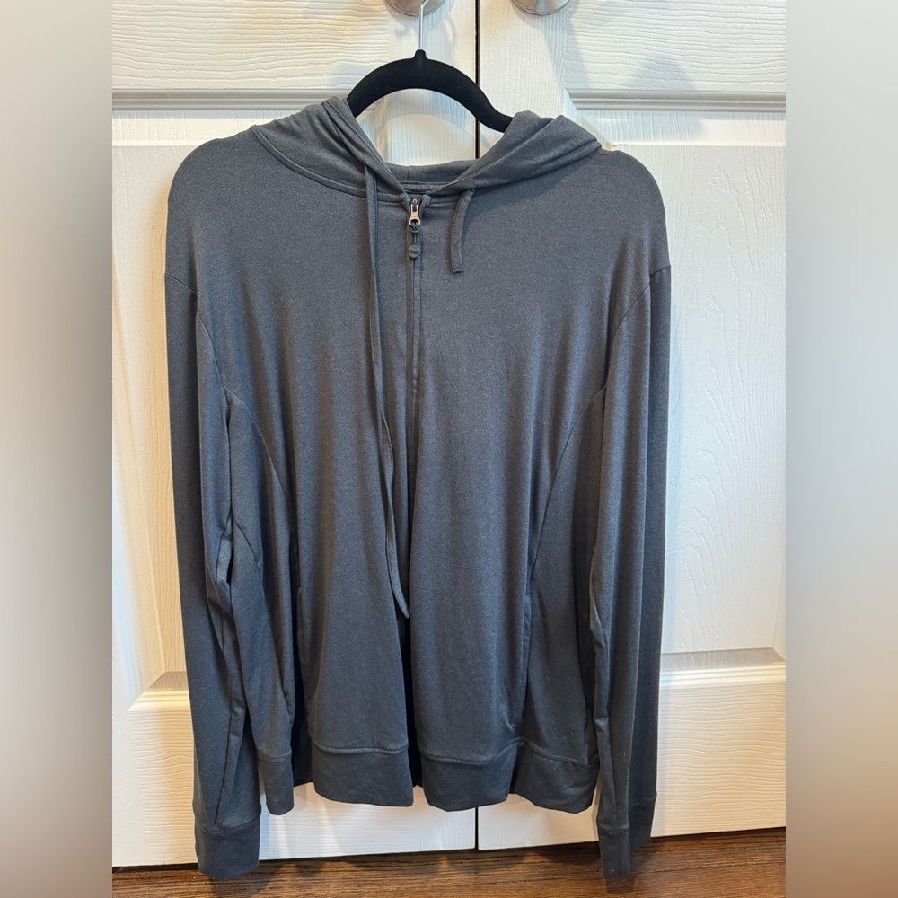 Men's Gray Hoodie Sweater